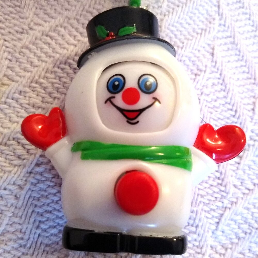 Super Cool Snowman Keychain